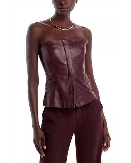 A.L.C. Red Renee Top