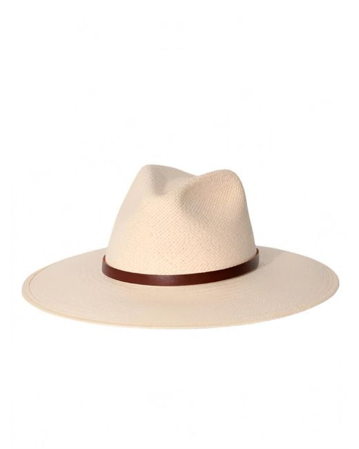 Janessa Leone Natural Judith Hat