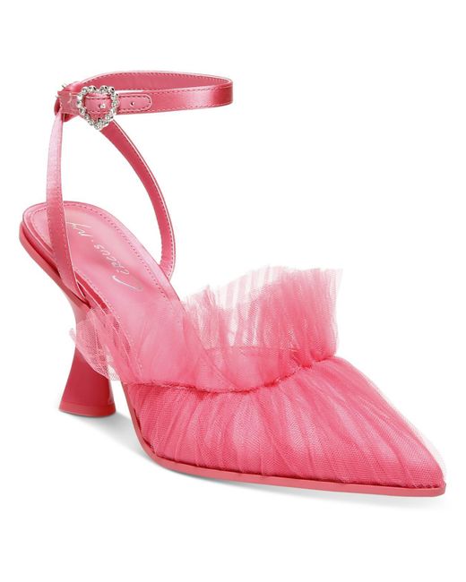 Circus by Sam Edelman Pink Michelle Tulle Pointed Toe Pumps