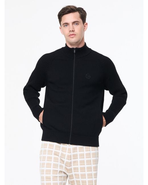 Sergio Tacchini Blue Saggio Track Jacket for men
