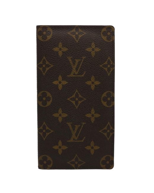 Louis Vuitton Black Canvas Wallet (pre-owned)