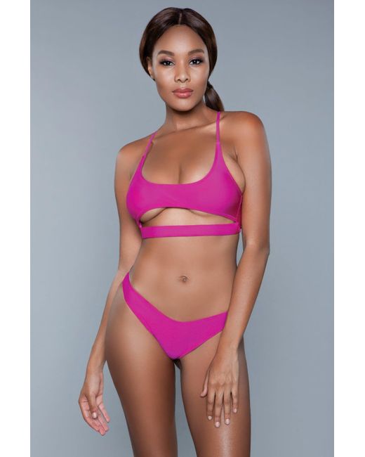 TRUEDAMES Pink Gianna 2 Piece Swimsuit