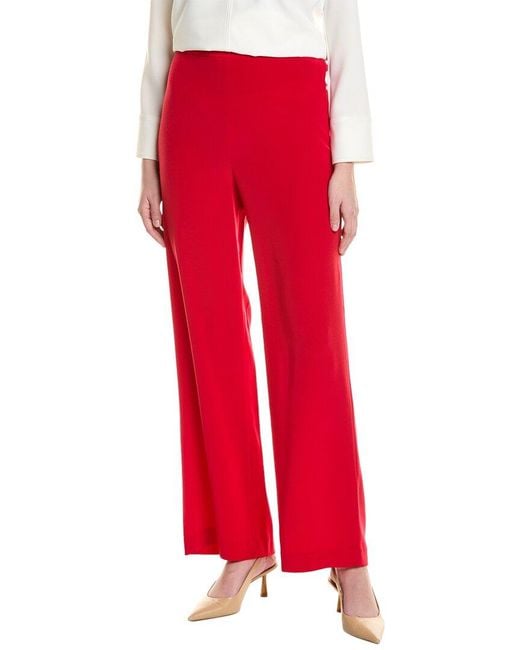 St. John Red Pant