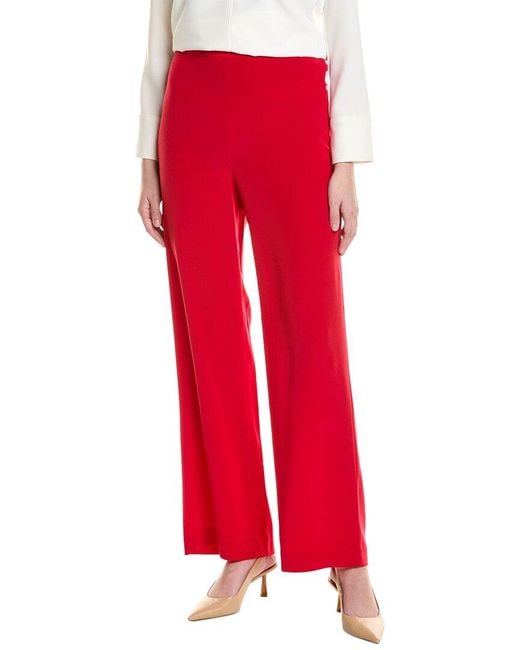 St. John Red Pant