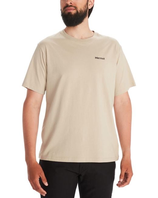 Marmot Natural Knit Cotton Graphic T-shirt for men