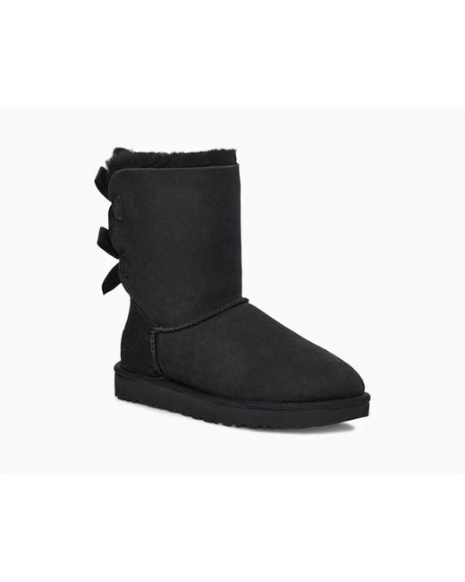 Ugg Black Bailey Bow Boot