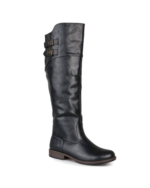 Journee Collection Tori Boot in Black | Lyst