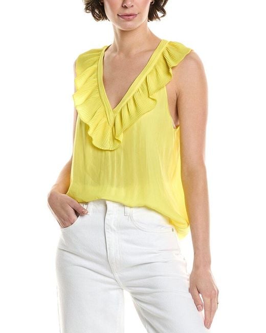 Ramy Brook Yellow Flora Top