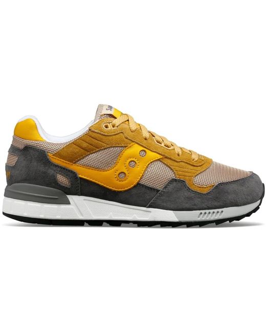 Saucony Yellow Shadow 5000 Grey/curry S70665-28 for men
