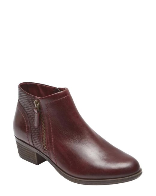 Cobb Hill Brown Oliana Ankle Boots