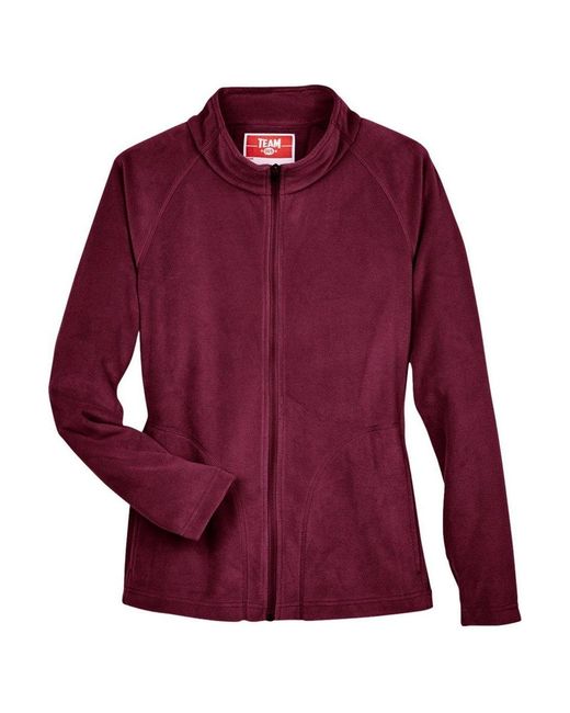 Team 365 Red Campus Microfleece Jacket