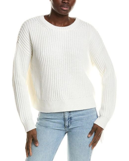 ARCHER White Carly Sweater