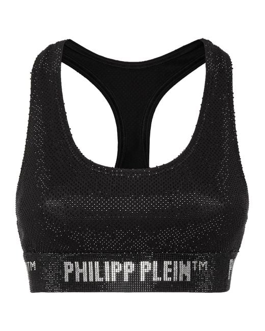 Philipp Plein Black Bra
