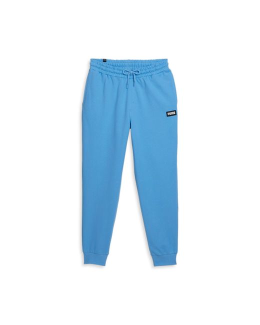 PUMA Blue Logo Sweatpants for men
