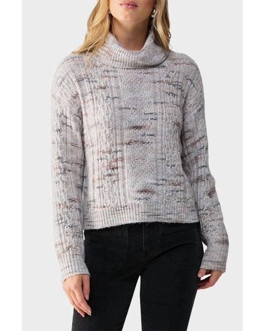 Sanctuary Gray Cozy Mornings Pullover