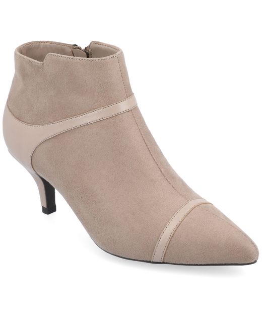 Journee Collection Natural Collection Tru Comfort Foam Embrie Booties