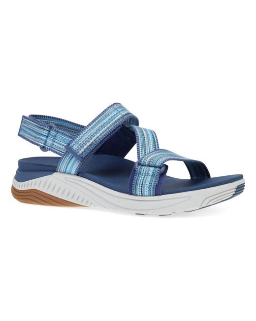 Dansko Blue Rayna Webbing Sandals