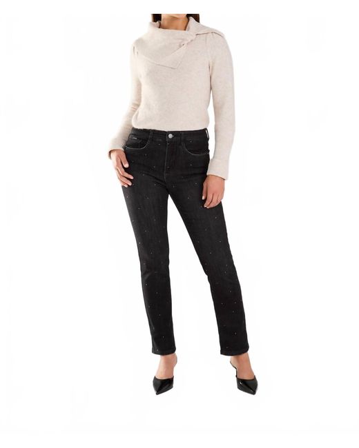 Fdj Black Suzanne Ankle Jean