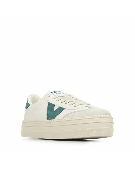 Victoria White Low Top Sneakers