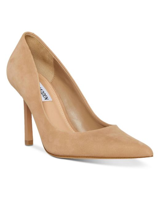 Steve Madden Natural Classie Leather Pumps