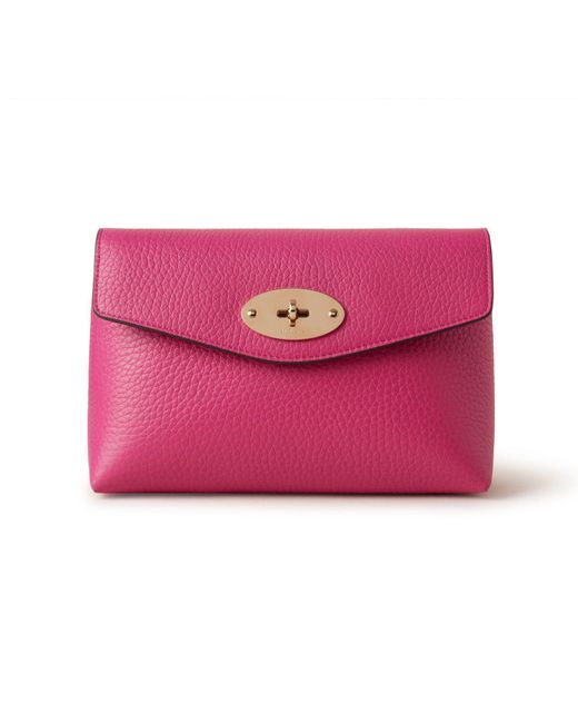 Mulberry Pink Darley Cosmetic Pouch