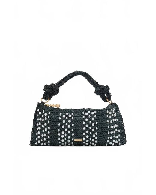 Cult Gaia Blue Hera Nano Shoulder Bag