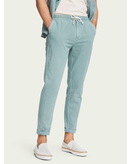 Cotton-linen Trousers 