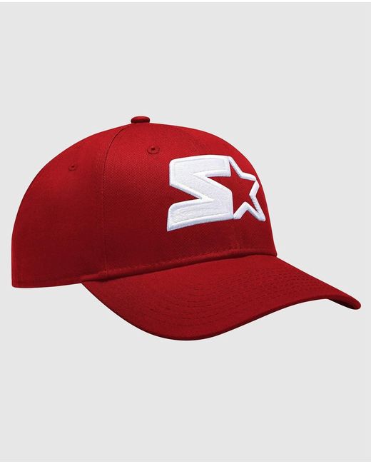 Starter Red Breeze Snapback Hat for men