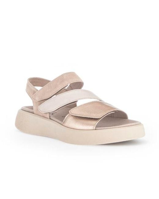 Gabor Pink Strappy Sandals