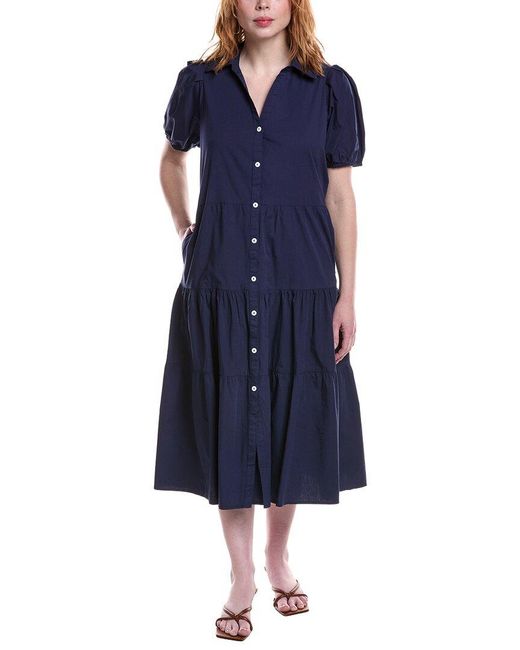 Jude Connally Women's Blue Betsy Shirtdress