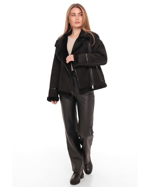 Alaska® Outerwear Black Faux Shearling Jacket