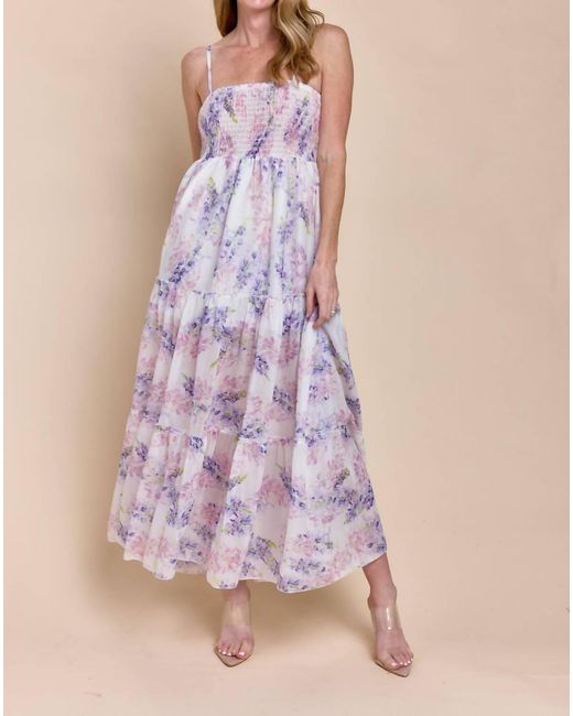 Sofia Collections Purple Cypress Dress