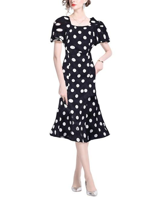 Kaimilan Blue Midi Dress