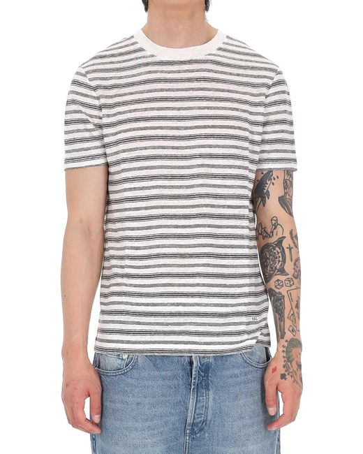 A.P.C. Gray A. P.C. Mini Effortless Tee For Every for men