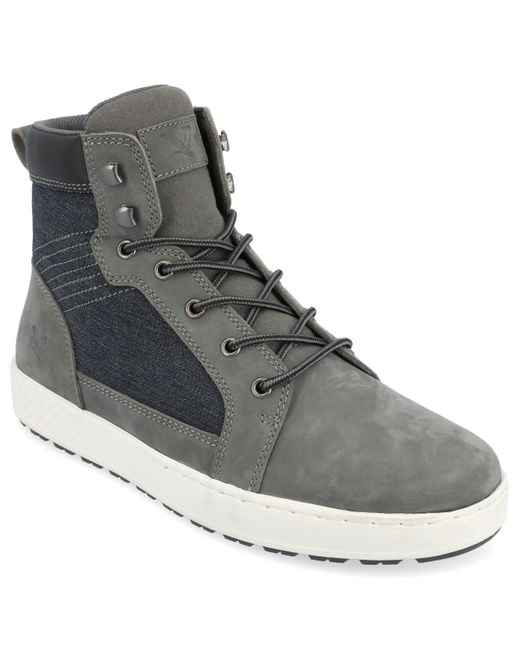 Territory Gray Latitude Sneaker Boot for men