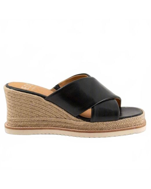 EOS Melbourne Black Zelie Sandal