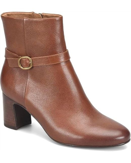 Söfft Brown Albany Ankle Bootie