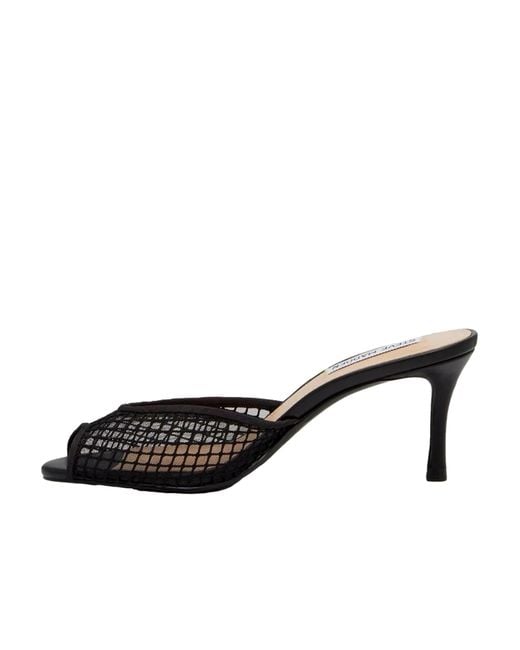 Steve Madden Black Riveting Sandals Riveting