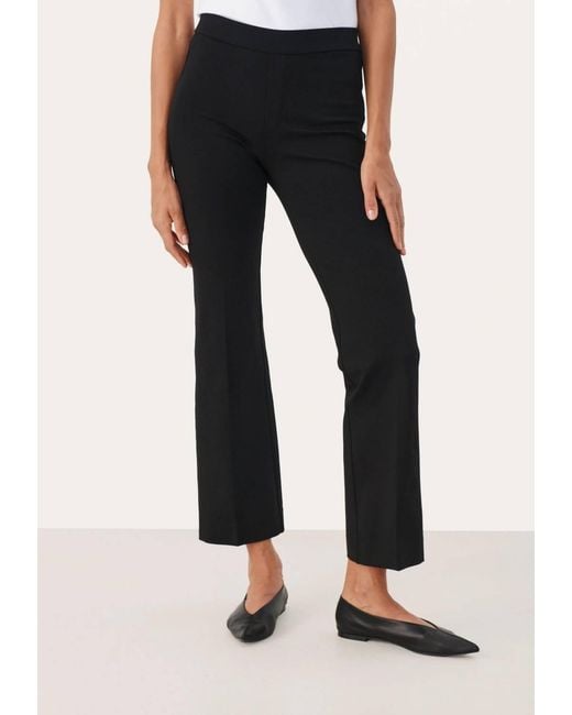 Part Two Black Ponta Trouser