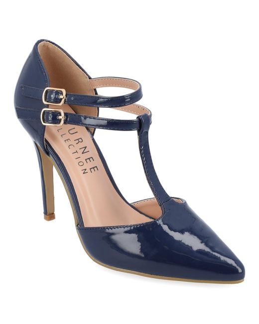 Journee Collection Blue Collection Tru Pump