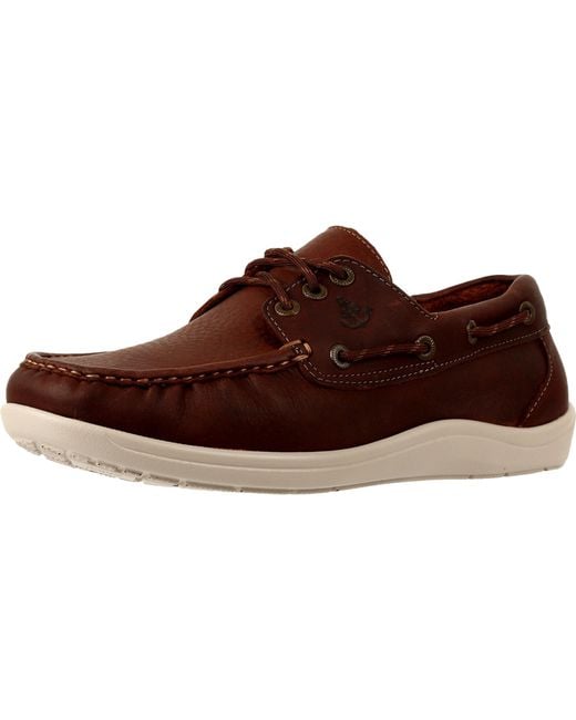 SAS Brown Decksider New Briar 2430-280 for men