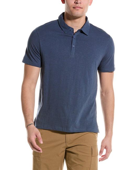 Onia Blue Polo Shirt for men