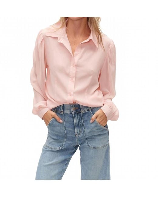 Six Fifty Blue Mabel Button Down