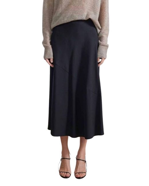 Apiece Apart Blue Ami Slip Skirt