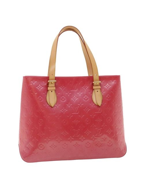 Louis Vuitton Red Patent leather Handbag