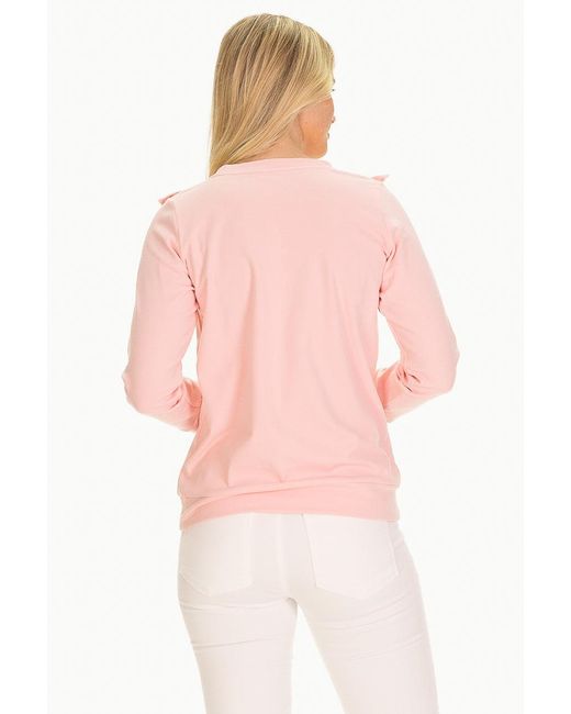 Duffield Lane Pink The Rue Pullover