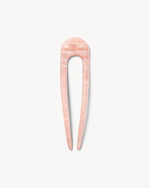 Machete Pink French Hair Pin