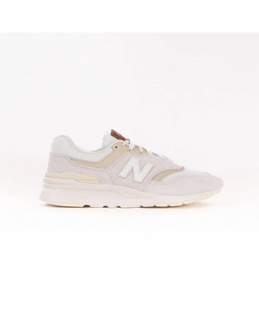 New Balance White 997H Sneaker for men
