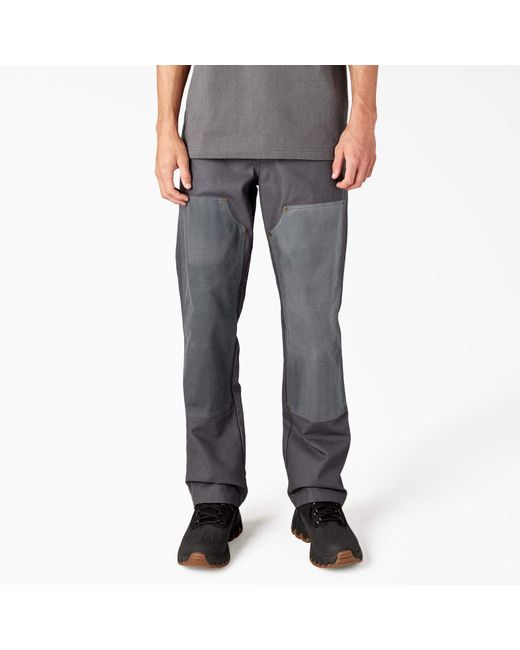 Dickies Gray Lucas Waxed Canvas Double Knee Pants for men
