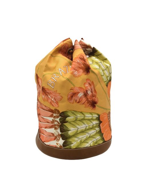 Hermès Soie Cool Silk Backpack Bag (preowned) Lyst